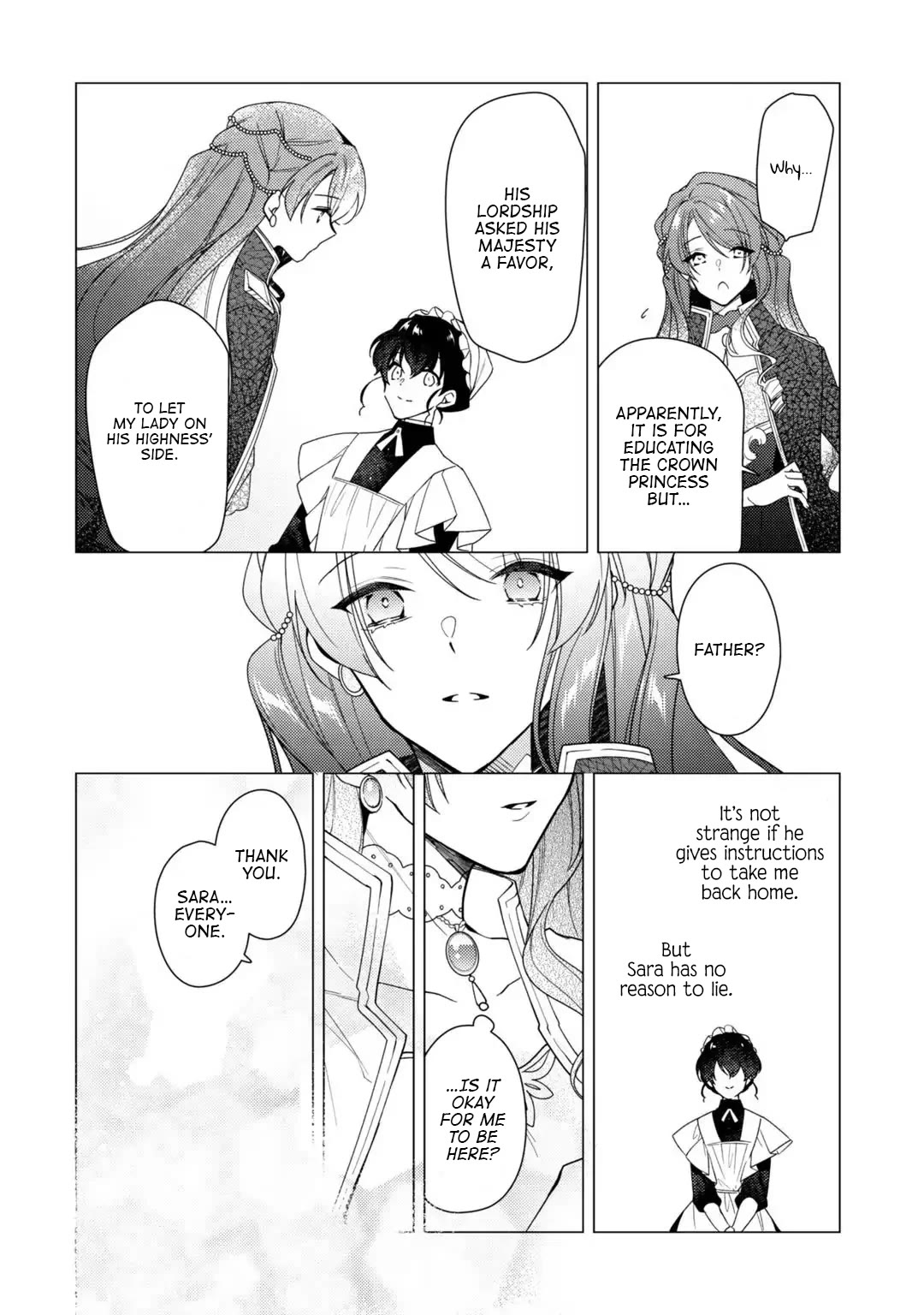 The Rubelia Kingdom's Tale ~ I Ended Up Cleaning My Younger Cousin's Mess ~ Chapter 9 page 19 - Chapter 9: A Lady's Worry