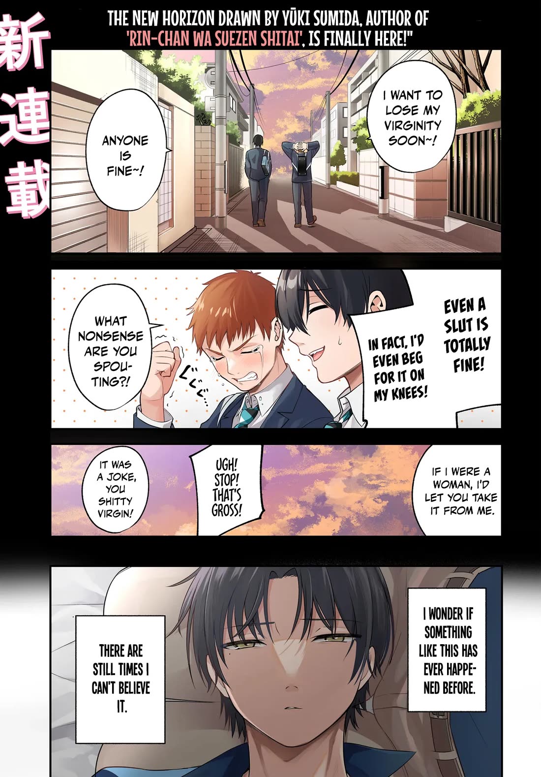 The Rumor is I'm Easy Man if You Ask in a World of Reversed Chastity Chapter 1 page 1 - Chapter 1