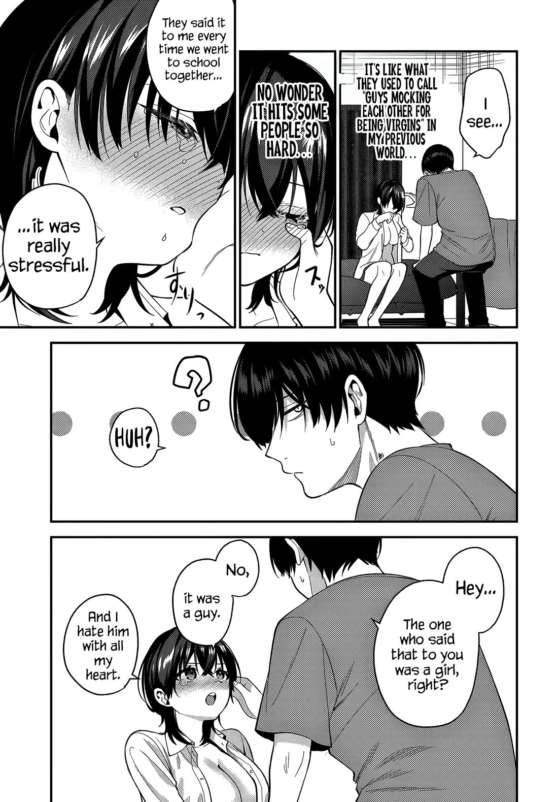 The Rumor is I'm Easy Man if You Ask in a World of Reversed Chastity Chapter 3 page 12 - Chapter 3