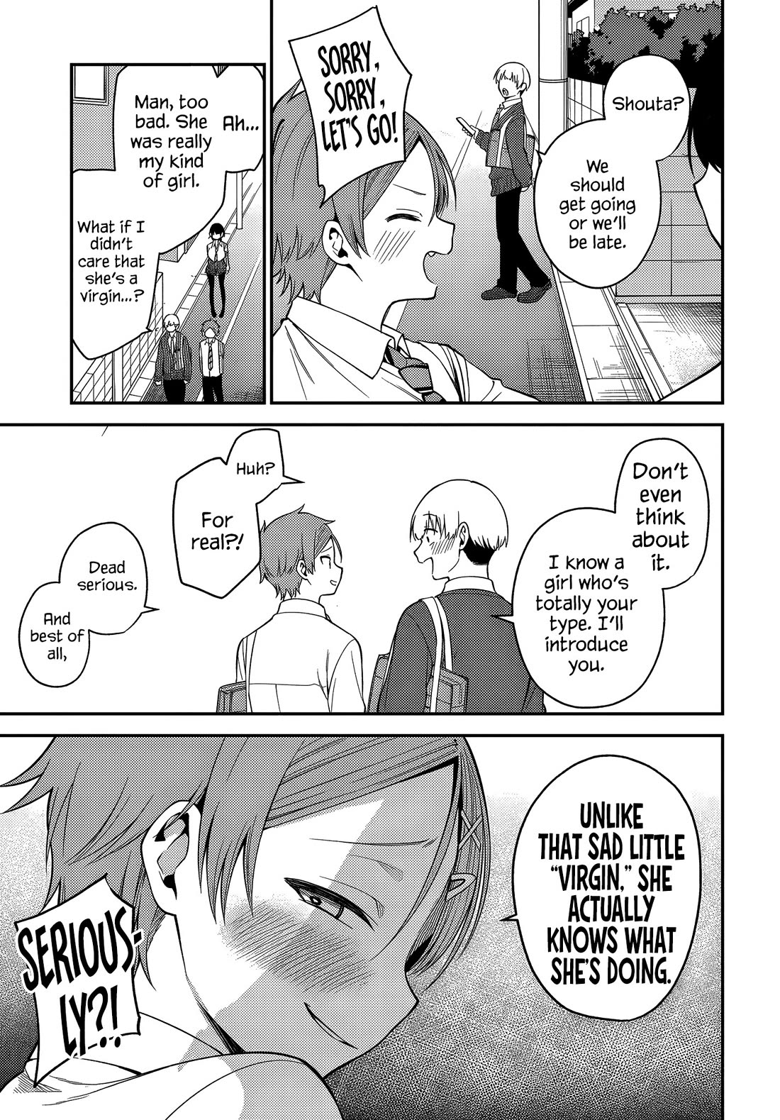 The Rumor is I'm Easy Man if You Ask in a World of Reversed Chastity Chapter 4 page 11 - Chapter 4