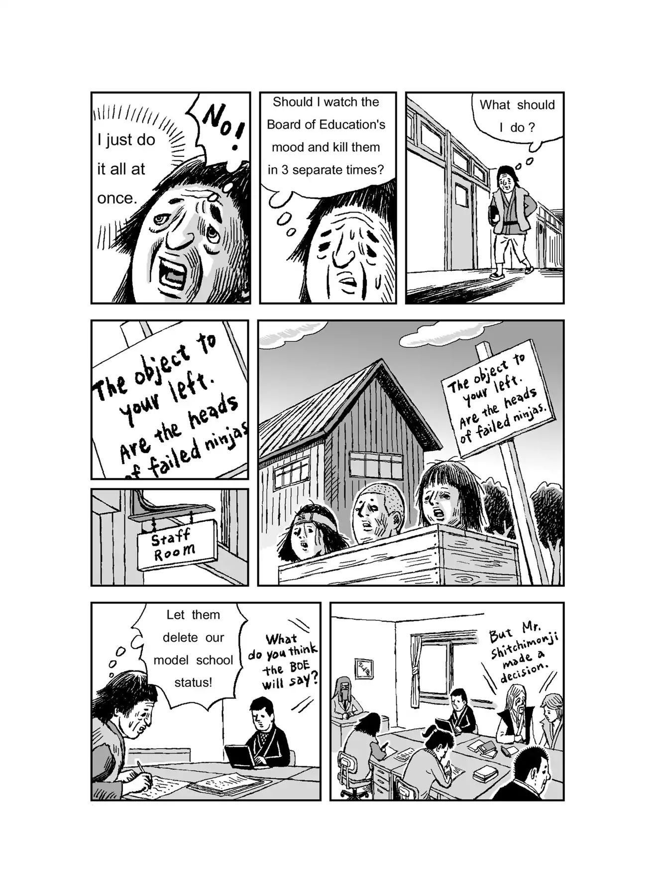 The Run-away Student NINJA HAYATE Chapter 0 page 100 - Vol.1