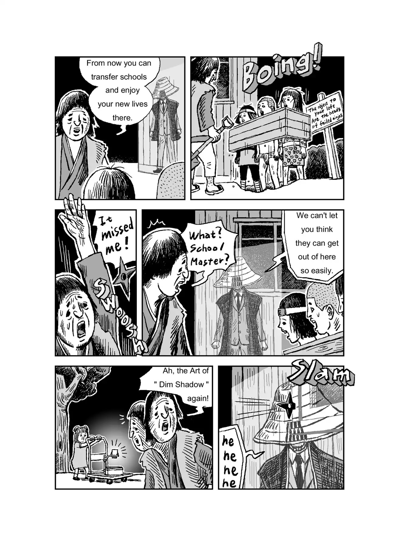 The Run-away Student NINJA HAYATE Chapter 0 page 102 - Vol.1