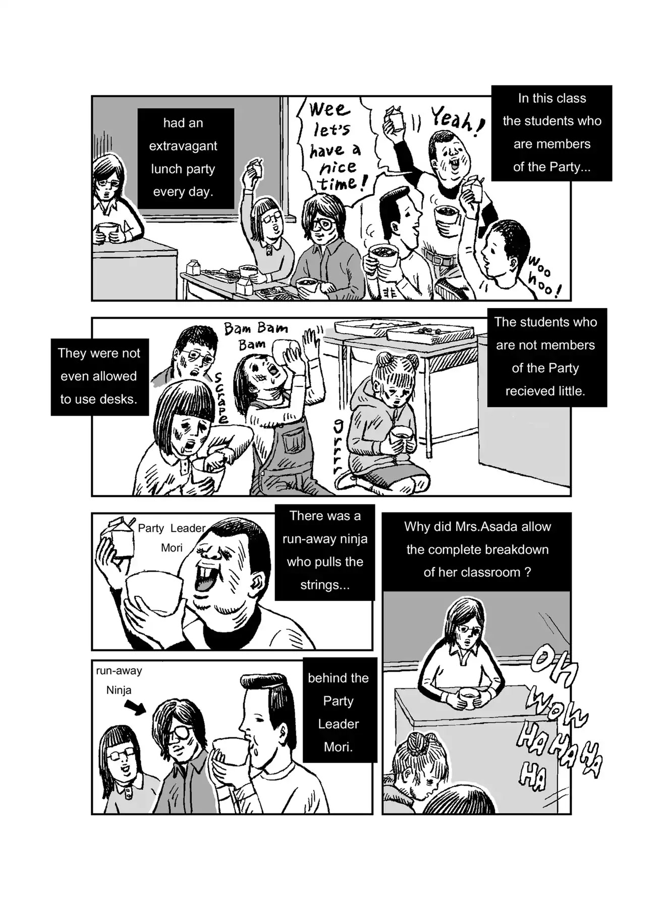 The Run-away Student NINJA HAYATE Chapter 0 page 110 - Vol.1