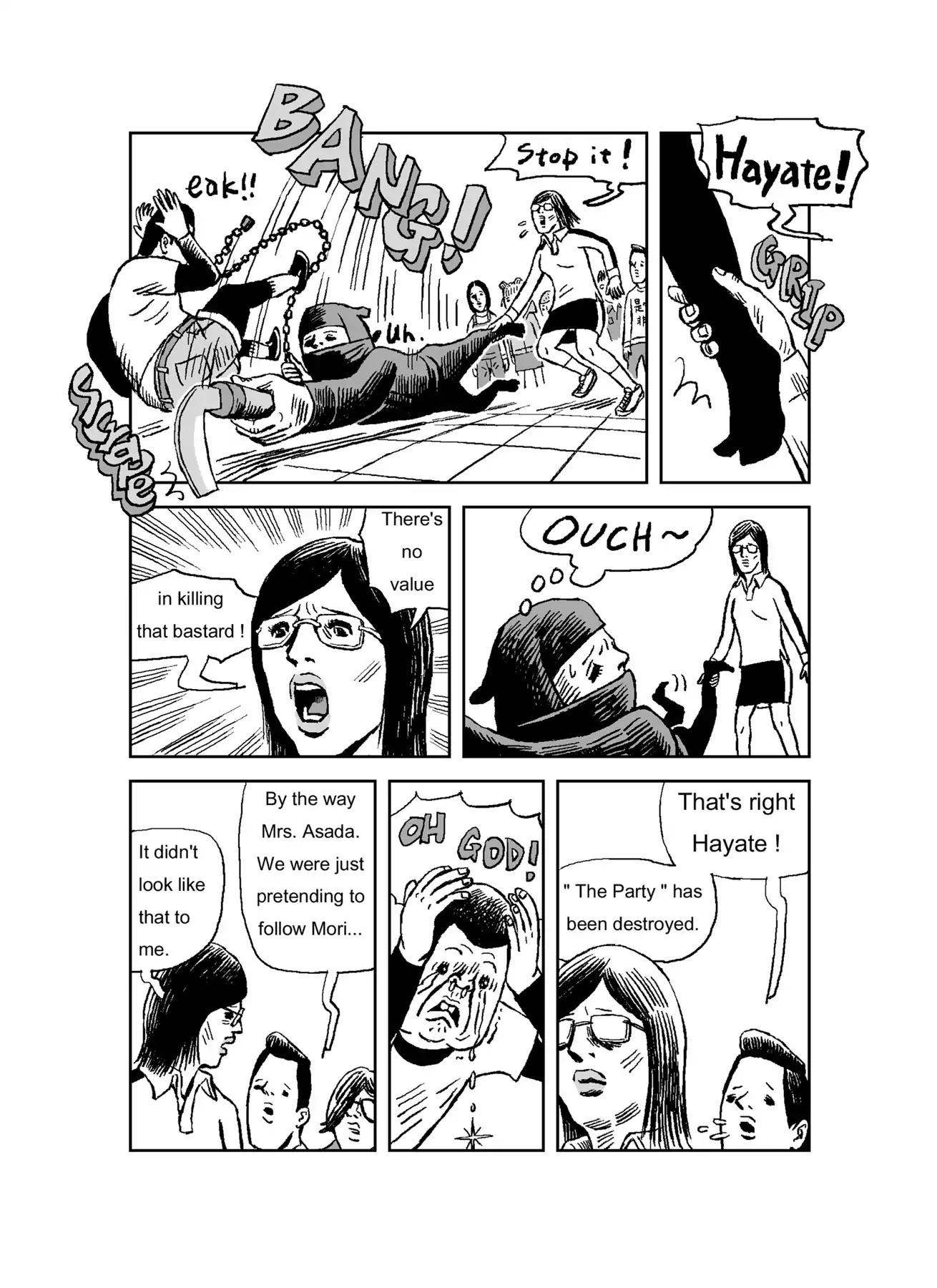 The Run-away Student NINJA HAYATE Chapter 0 page 117 - Vol.1