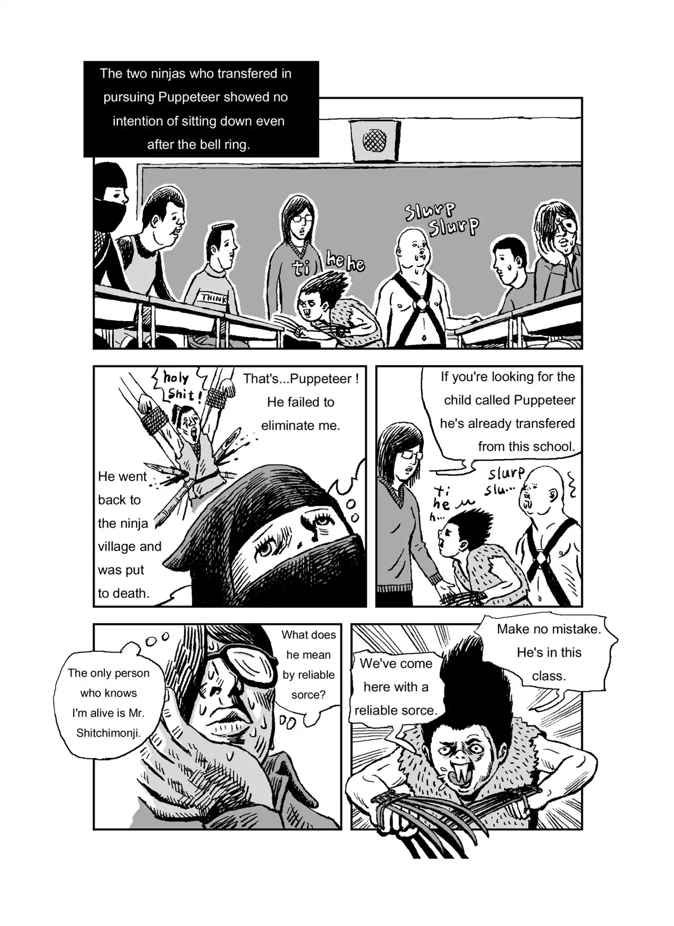 The Run-away Student NINJA HAYATE Chapter 0 page 122 - Vol.1