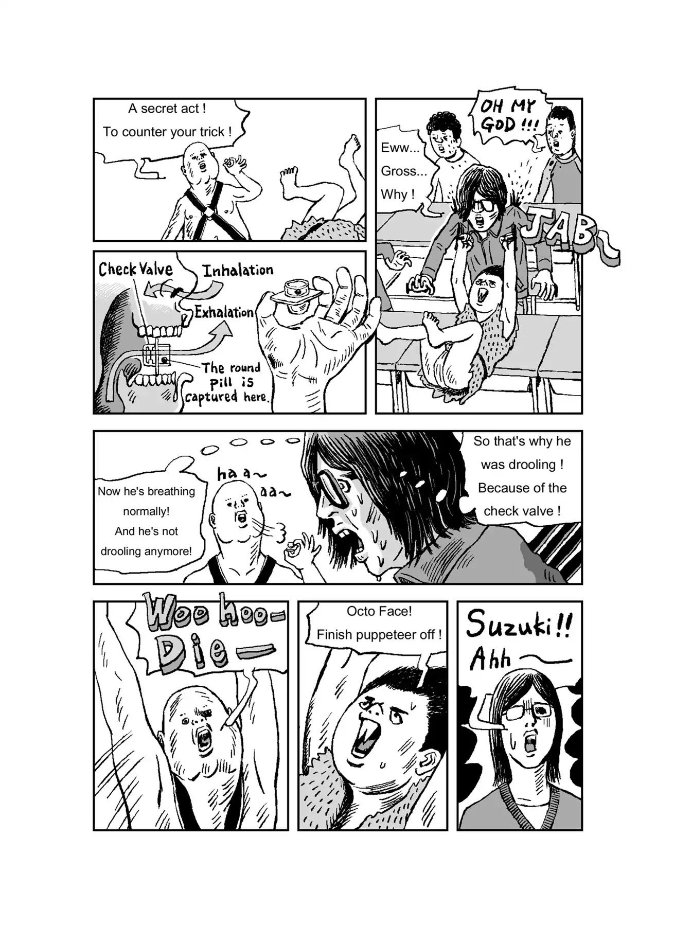 The Run-away Student NINJA HAYATE Chapter 0 page 126 - Vol.1