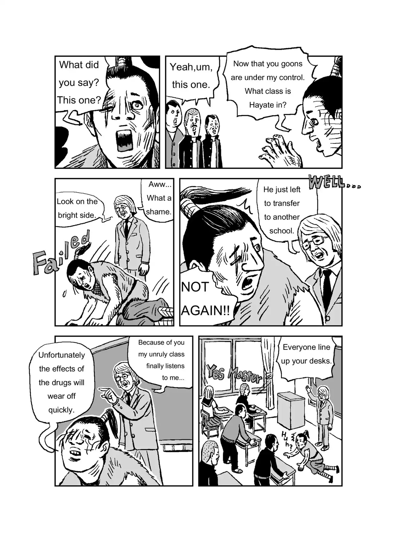 The Run-away Student NINJA HAYATE Chapter 0 page 13 - Vol.1