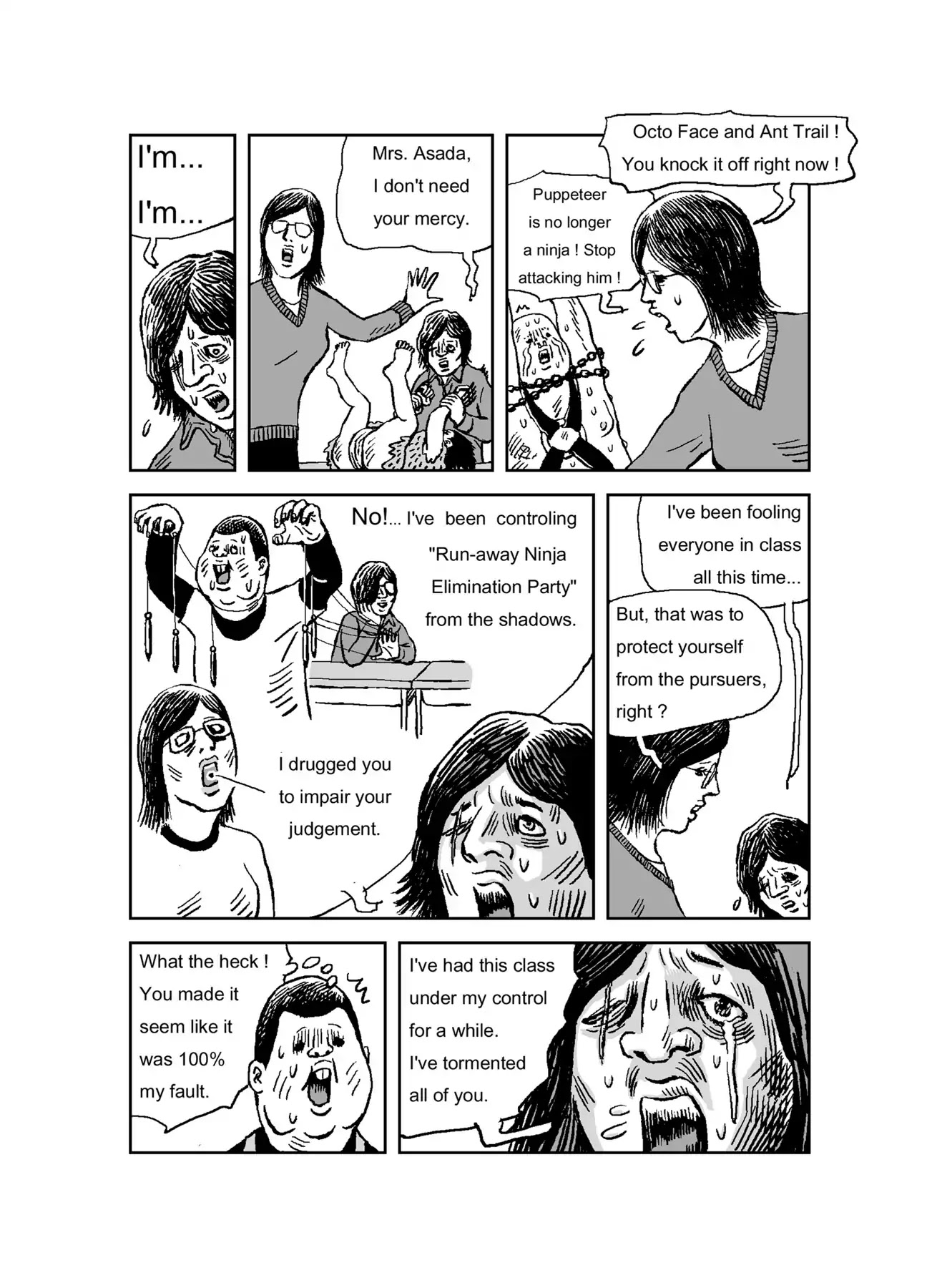 The Run-away Student NINJA HAYATE Chapter 0 page 130 - Vol.1