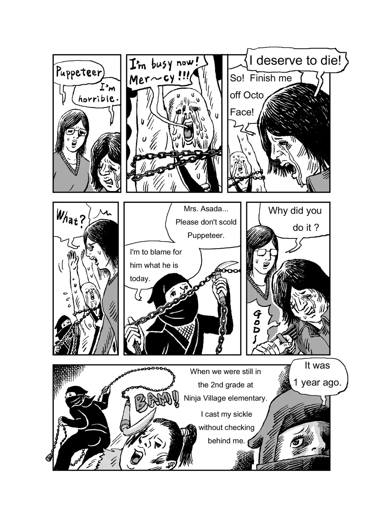 The Run-away Student NINJA HAYATE Chapter 0 page 131 - Vol.1