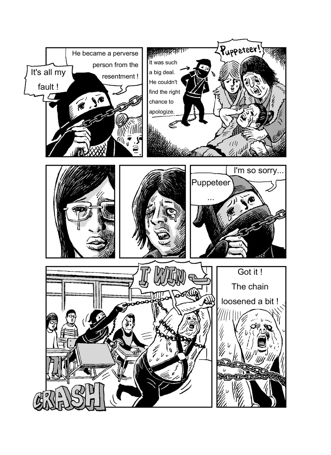 The Run-away Student NINJA HAYATE Chapter 0 page 132 - Vol.1