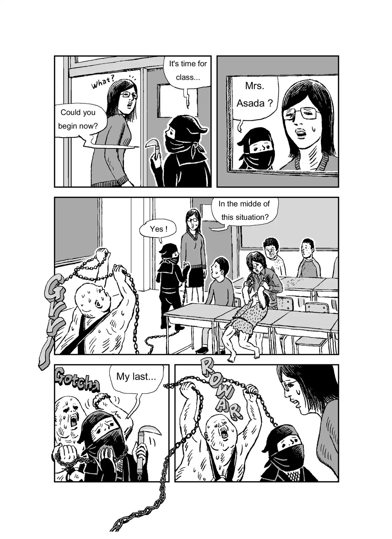 The Run-away Student NINJA HAYATE Chapter 0 page 134 - Vol.1