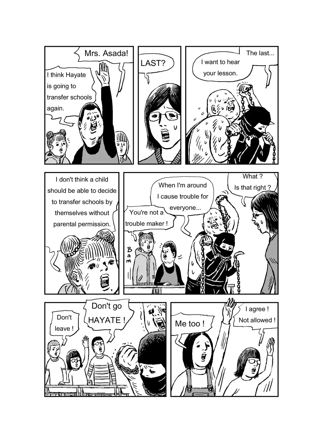 The Run-away Student NINJA HAYATE Chapter 0 page 135 - Vol.1