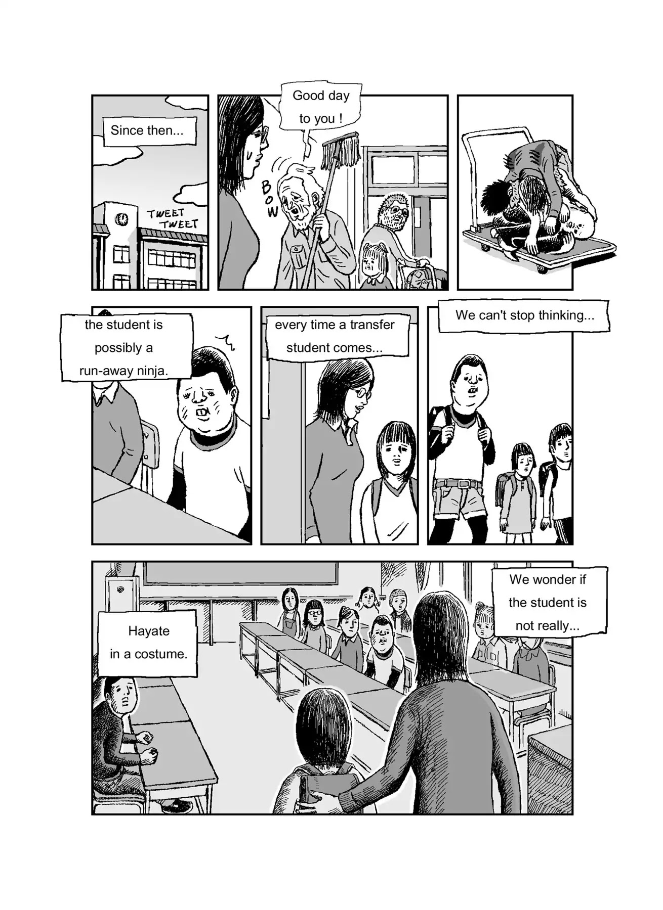 The Run-away Student NINJA HAYATE Chapter 0 page 138 - Vol.1