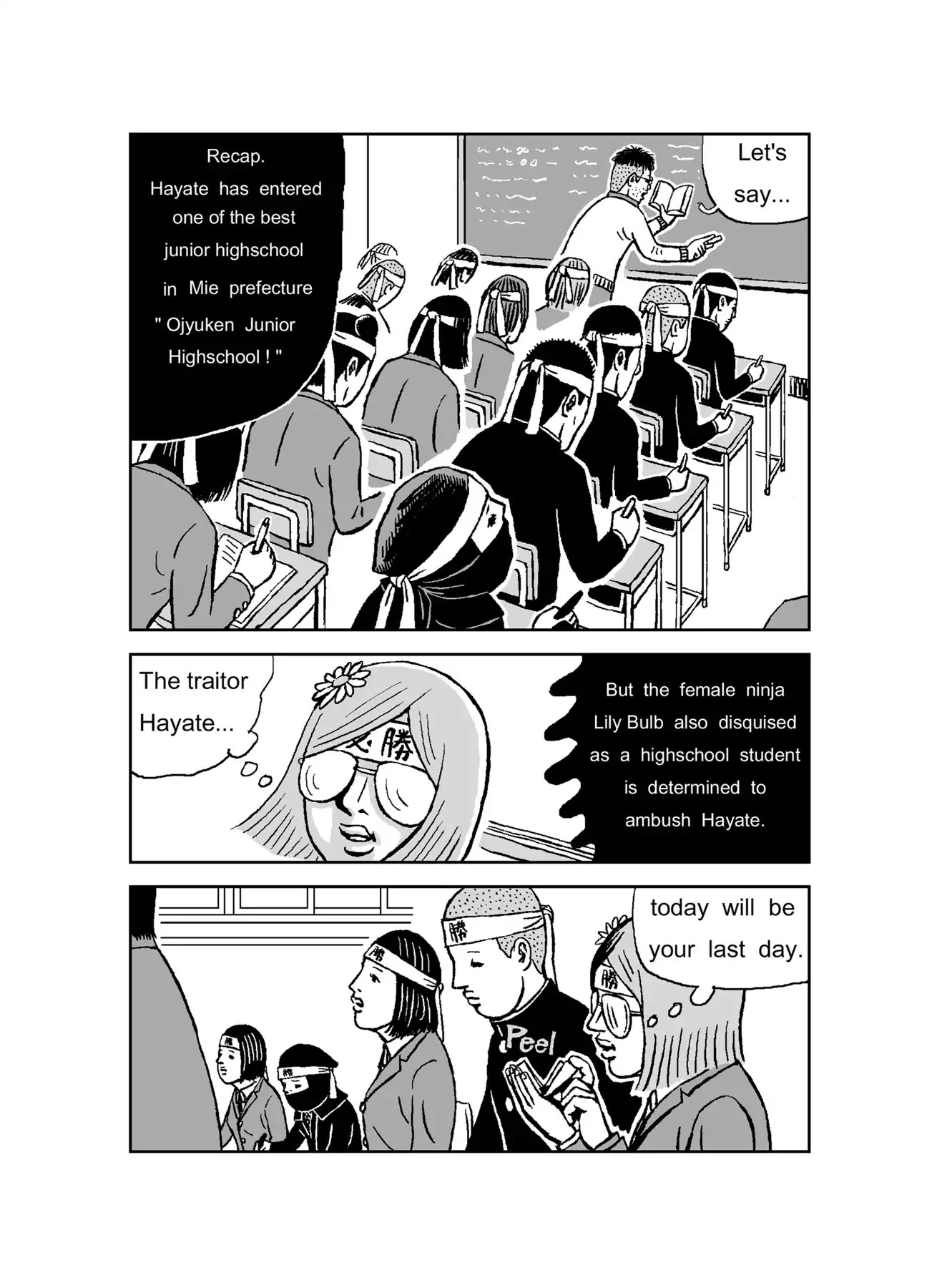 The Run-away Student NINJA HAYATE Chapter 0 page 20 - Vol.1