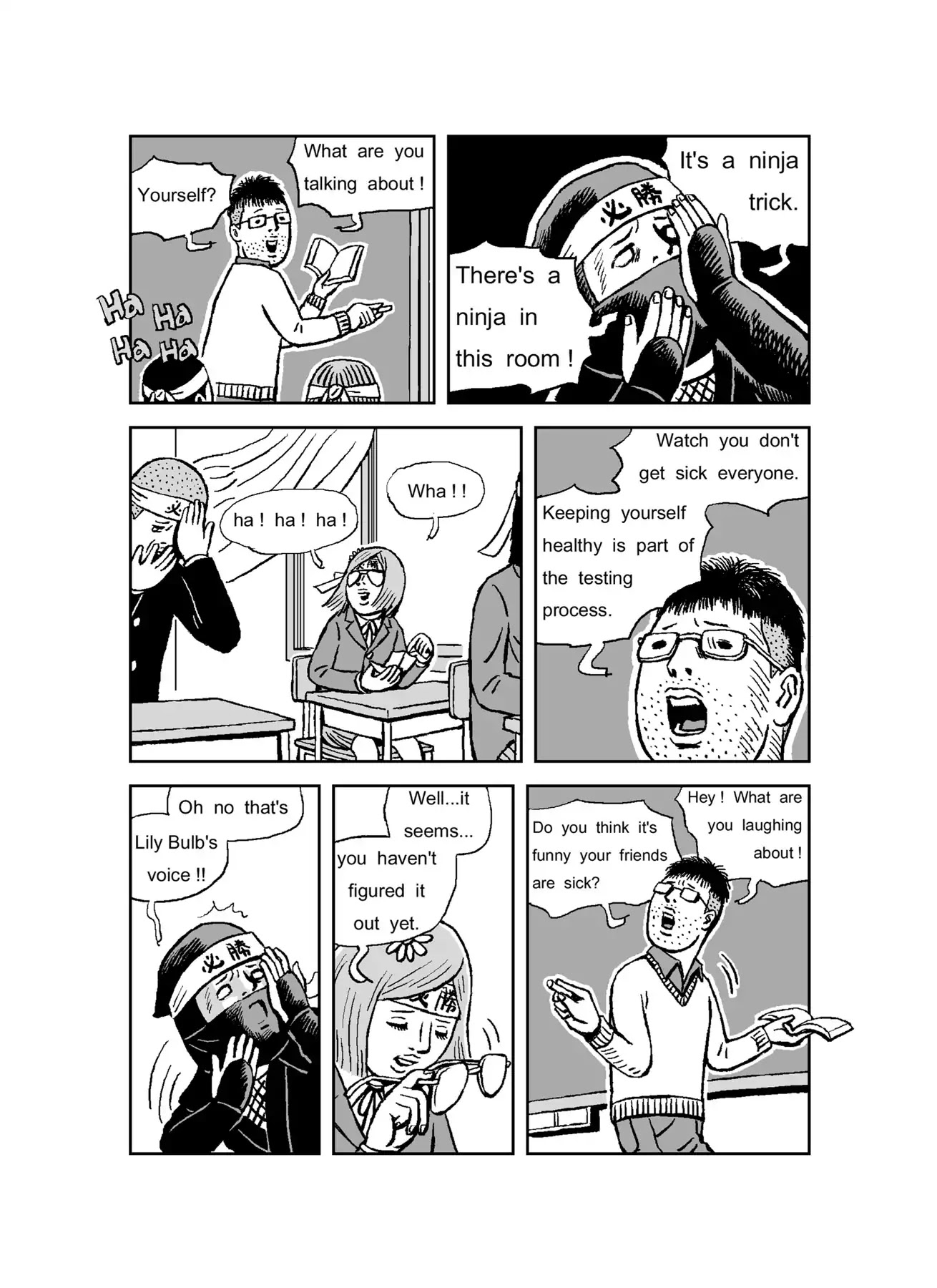 The Run-away Student NINJA HAYATE Chapter 0 page 22 - Vol.1