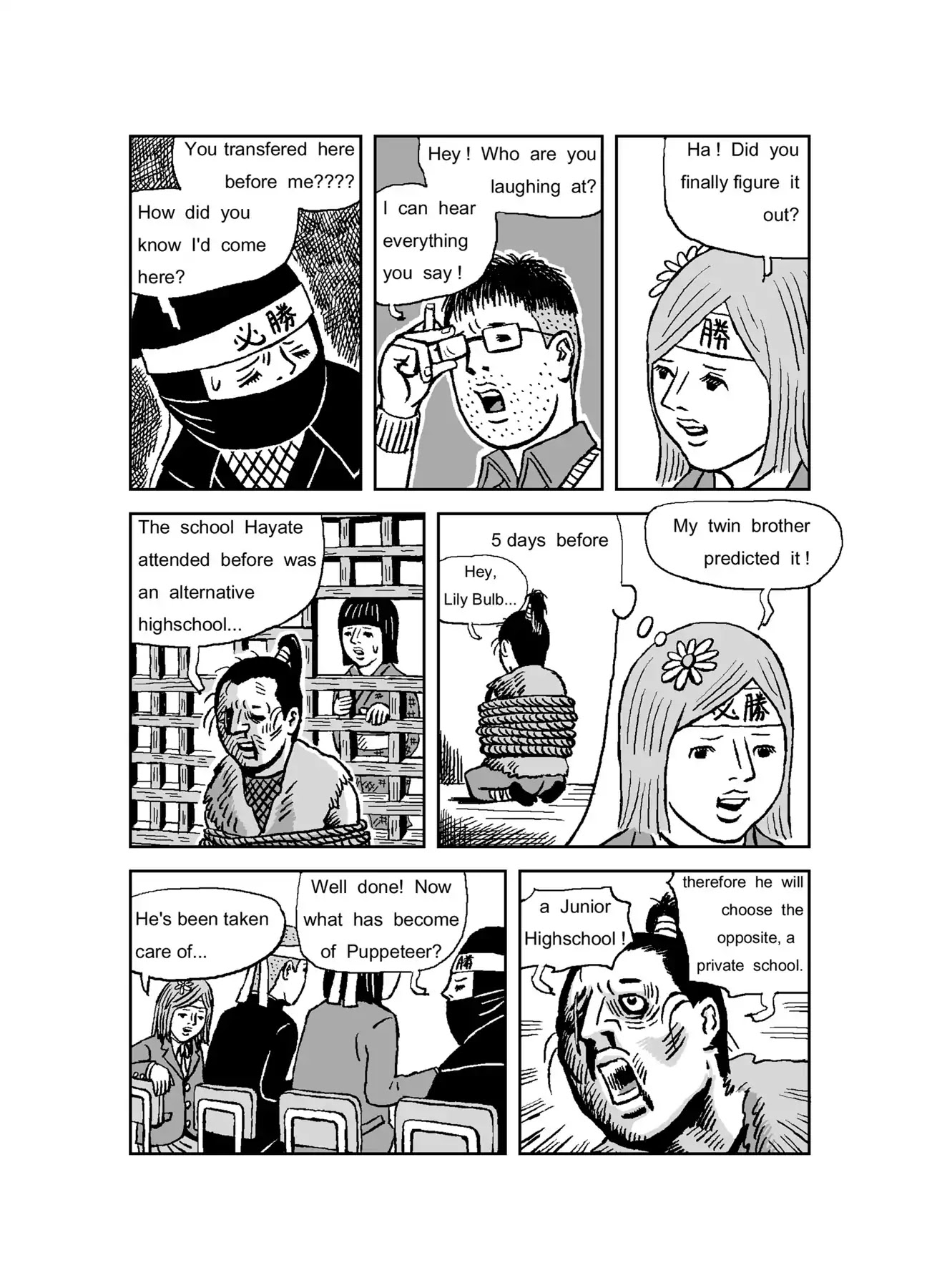 The Run-away Student NINJA HAYATE Chapter 0 page 23 - Vol.1