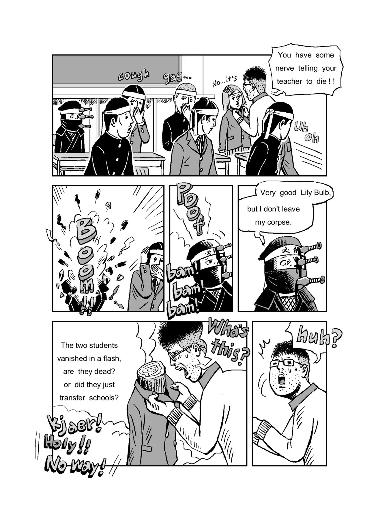 The Run-away Student NINJA HAYATE Chapter 0 page 25 - Vol.1