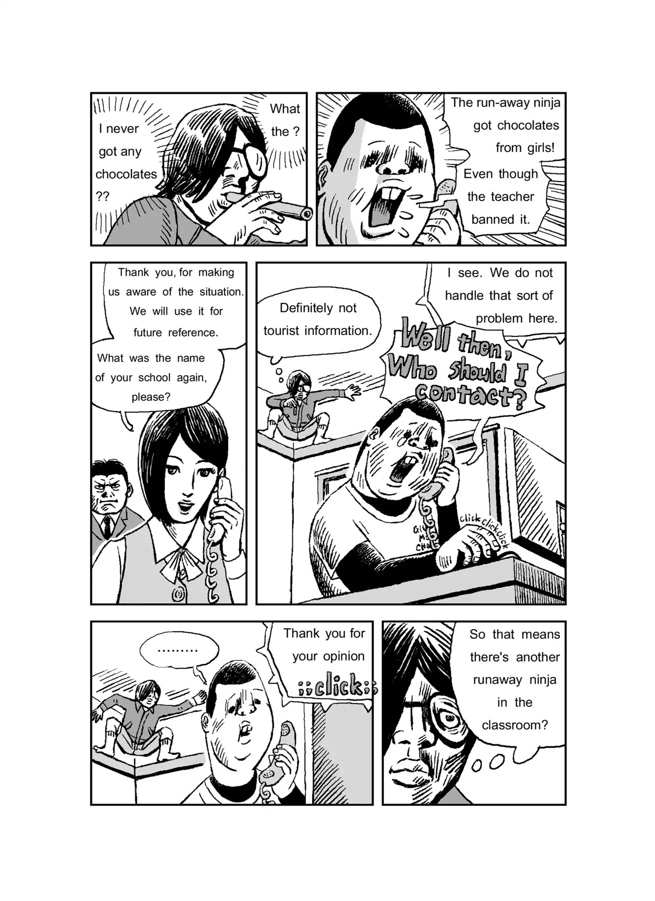 The Run-away Student NINJA HAYATE Chapter 0 page 42 - Vol.1