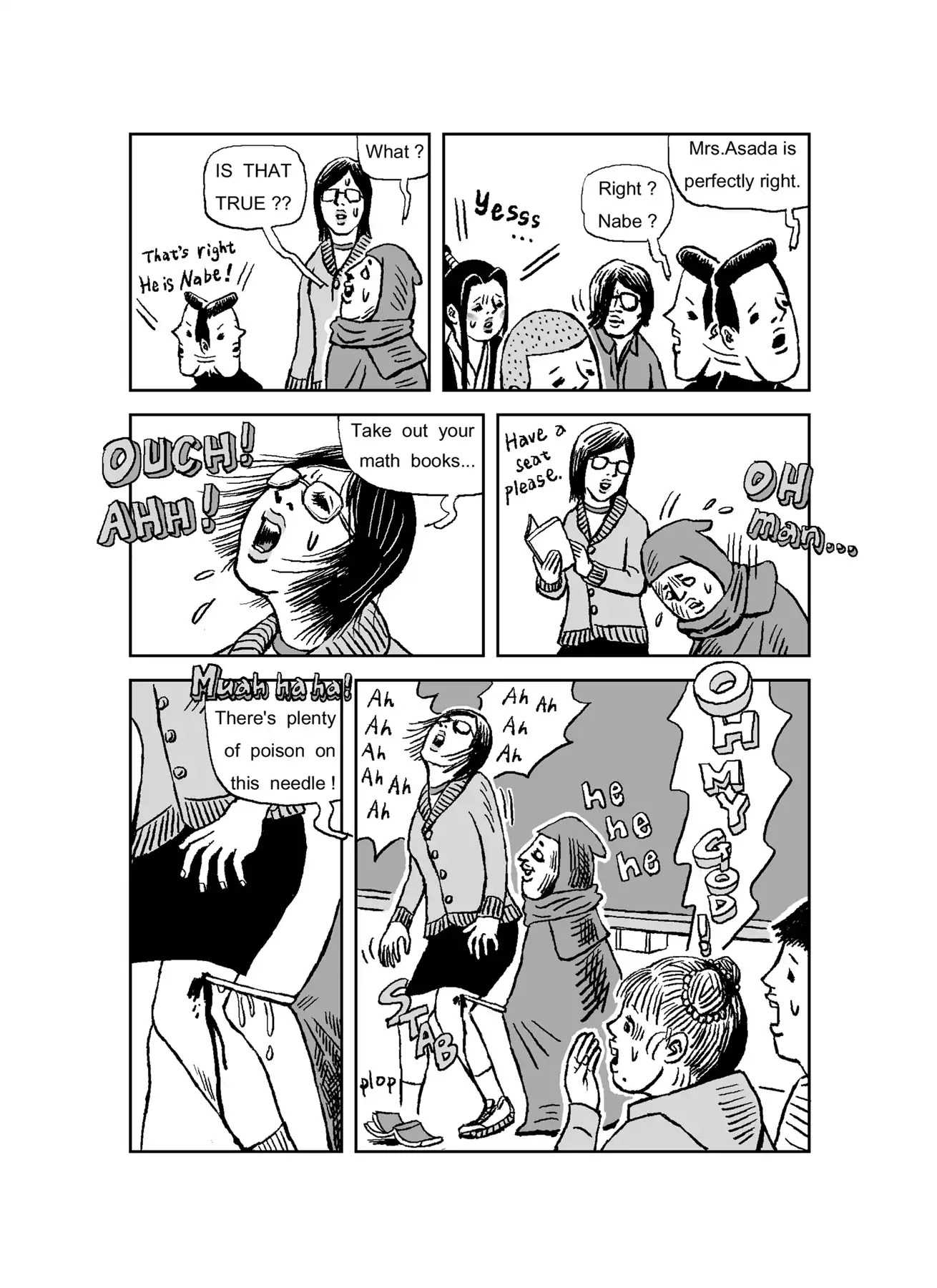 The Run-away Student NINJA HAYATE Chapter 0 page 45 - Vol.1