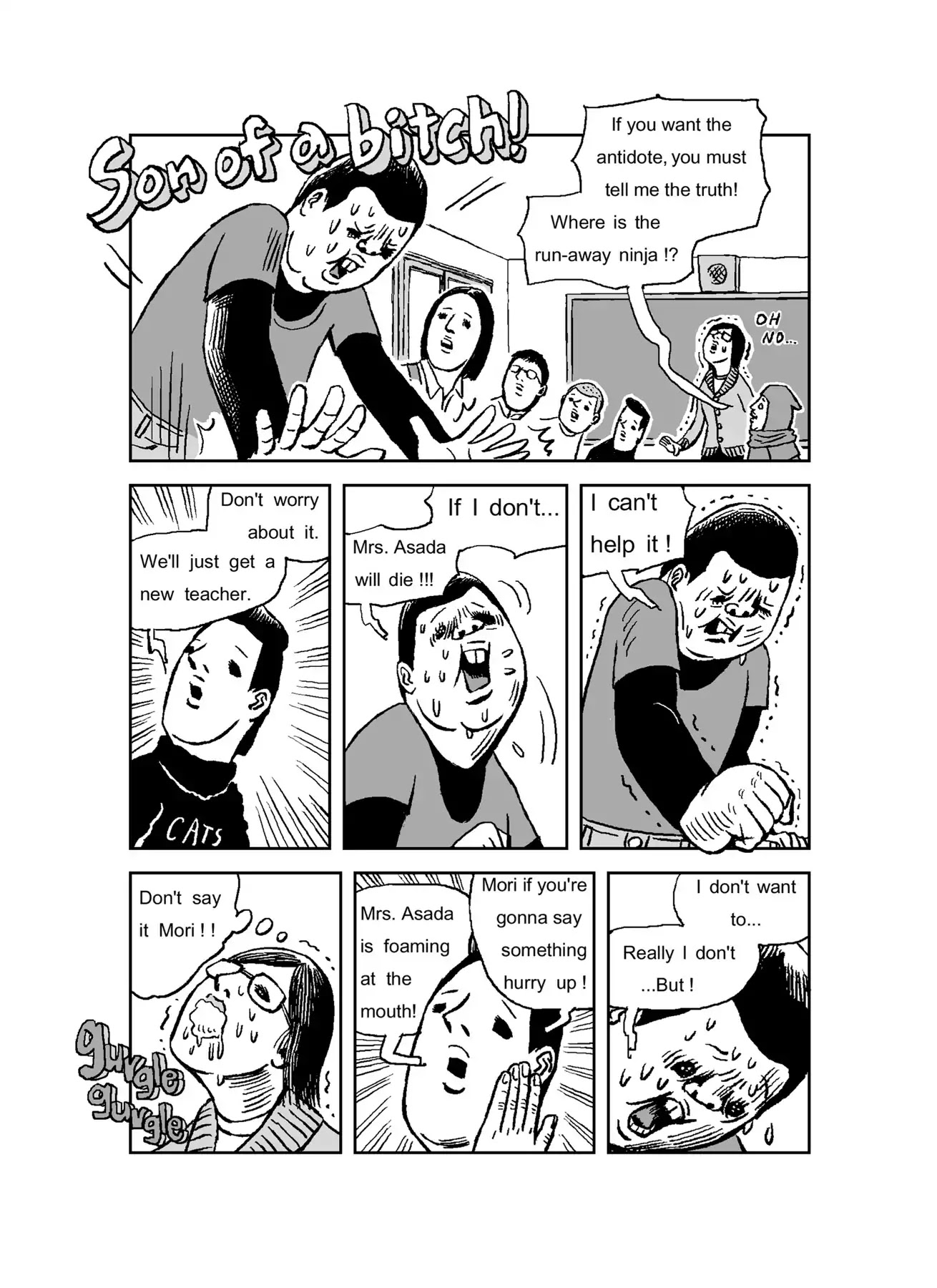 The Run-away Student NINJA HAYATE Chapter 0 page 46 - Vol.1