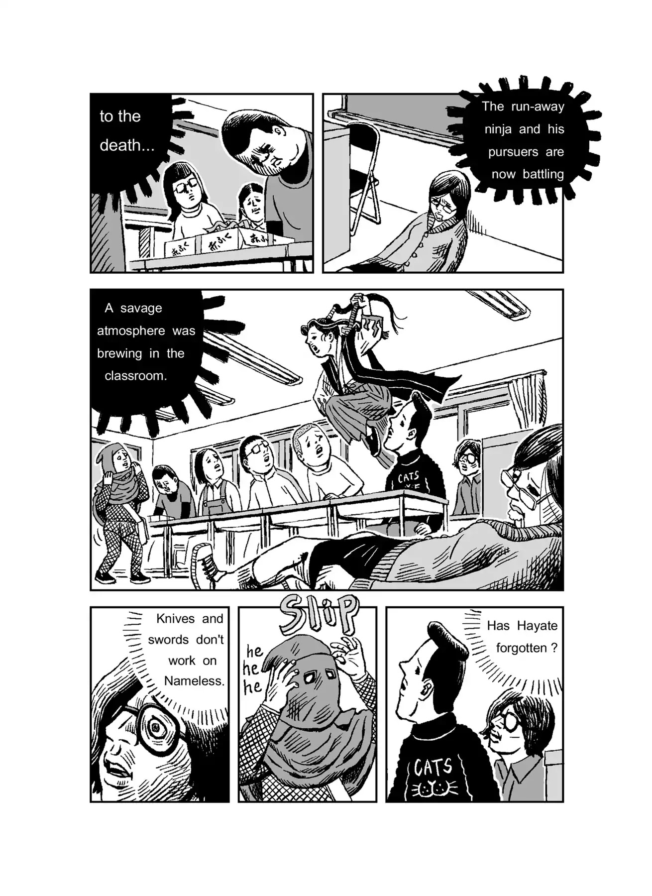 The Run-away Student NINJA HAYATE Chapter 0 page 50 - Vol.1