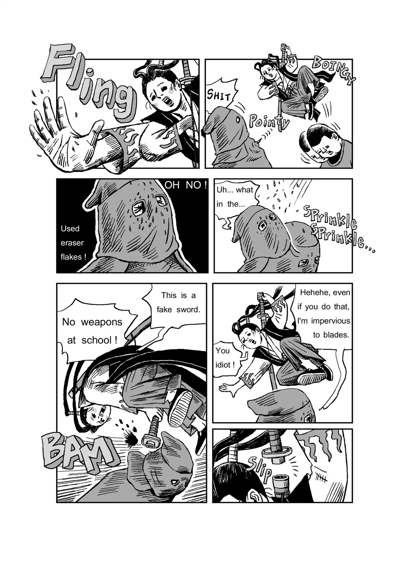 The Run-away Student NINJA HAYATE Chapter 0 page 52 - Vol.1
