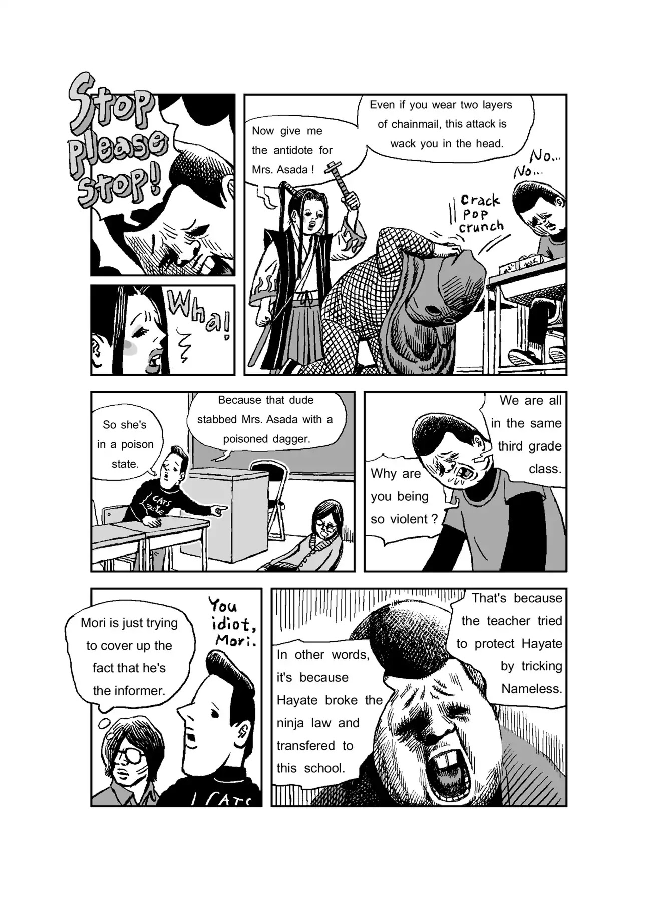 The Run-away Student NINJA HAYATE Chapter 0 page 53 - Vol.1
