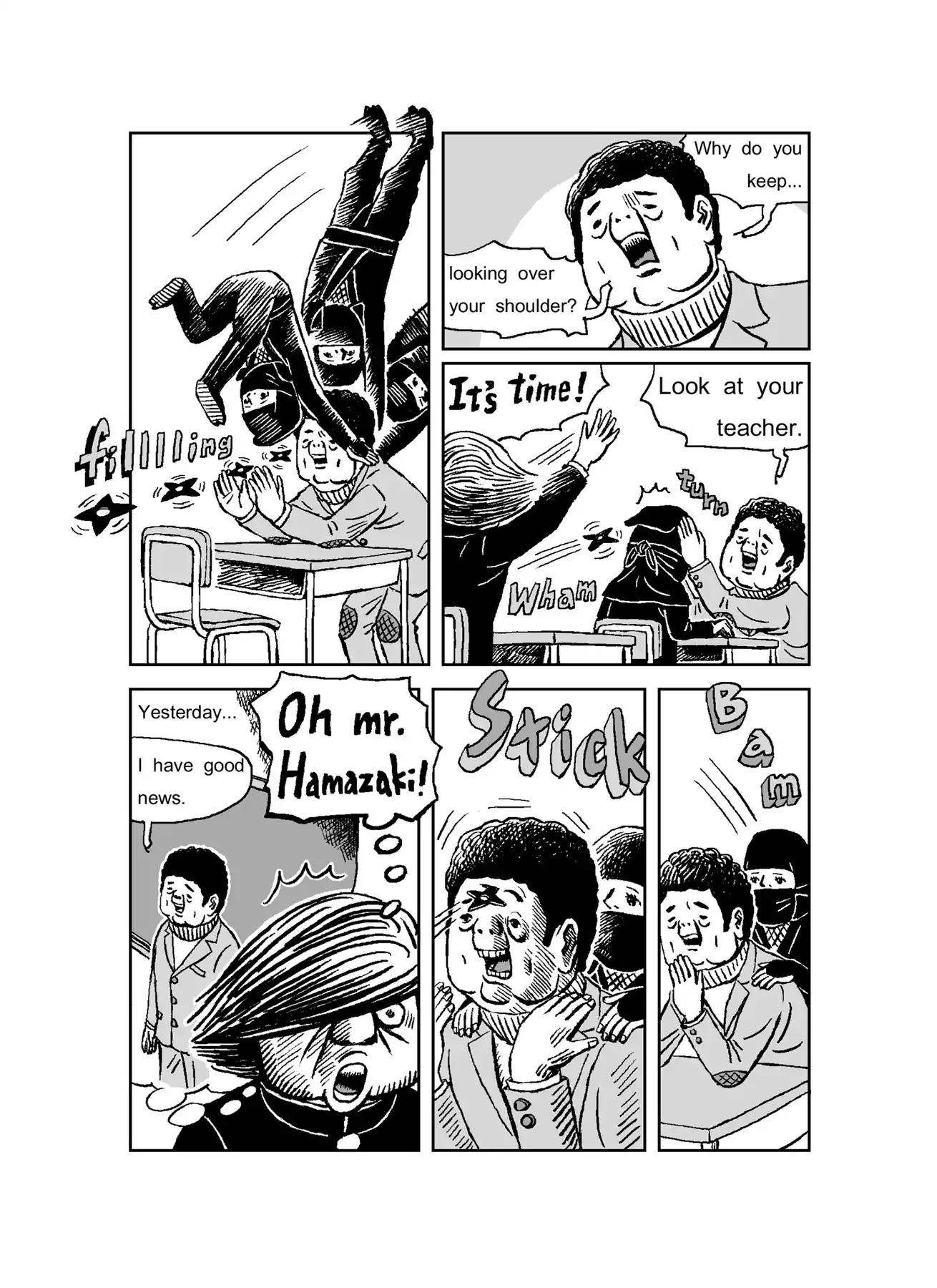 The Run-away Student NINJA HAYATE Chapter 0 page 59 - Vol.1