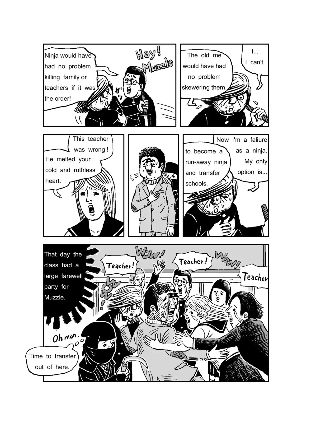 The Run-away Student NINJA HAYATE Chapter 0 page 61 - Vol.1