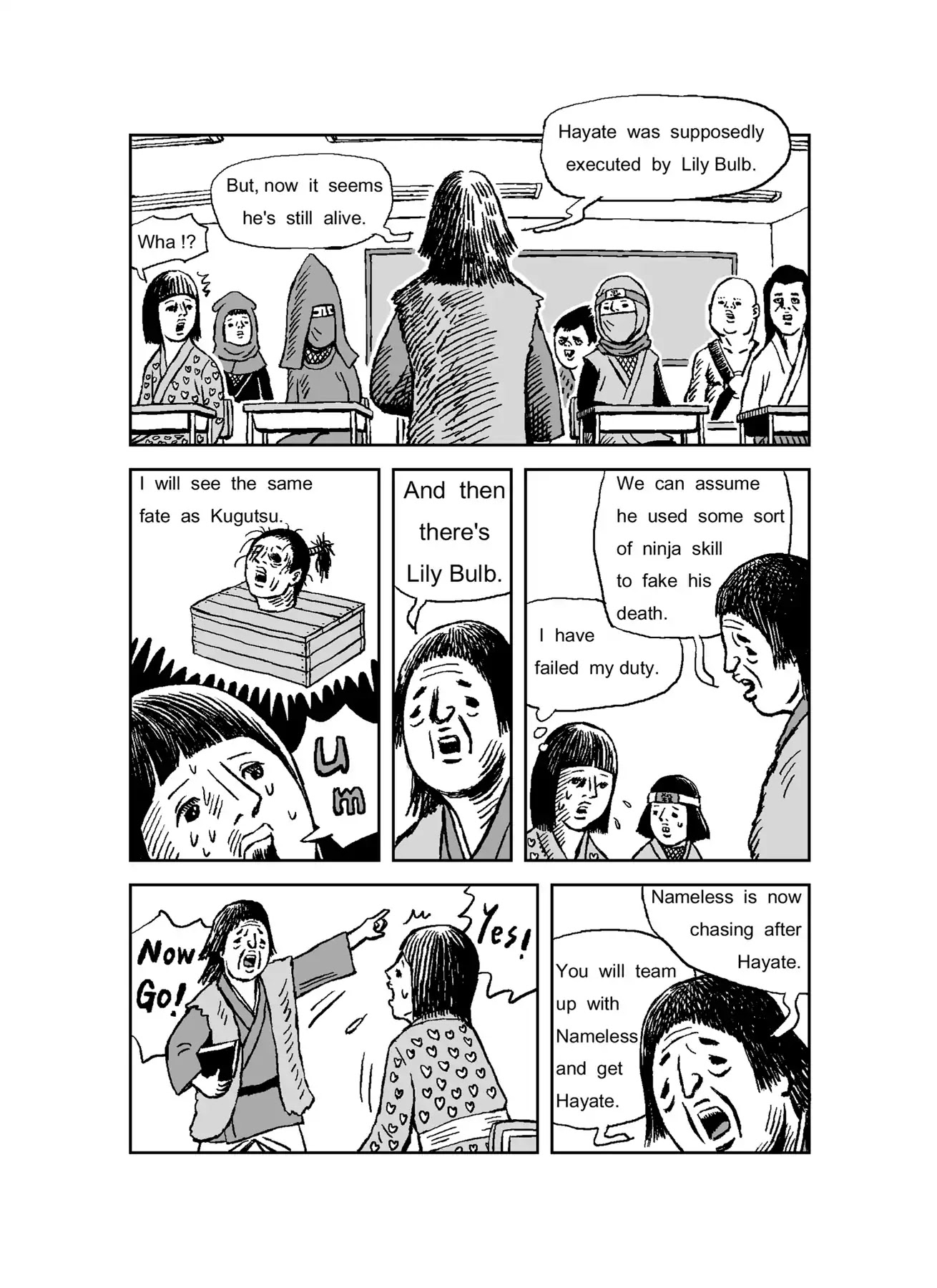 The Run-away Student NINJA HAYATE Chapter 0 page 62 - Vol.1