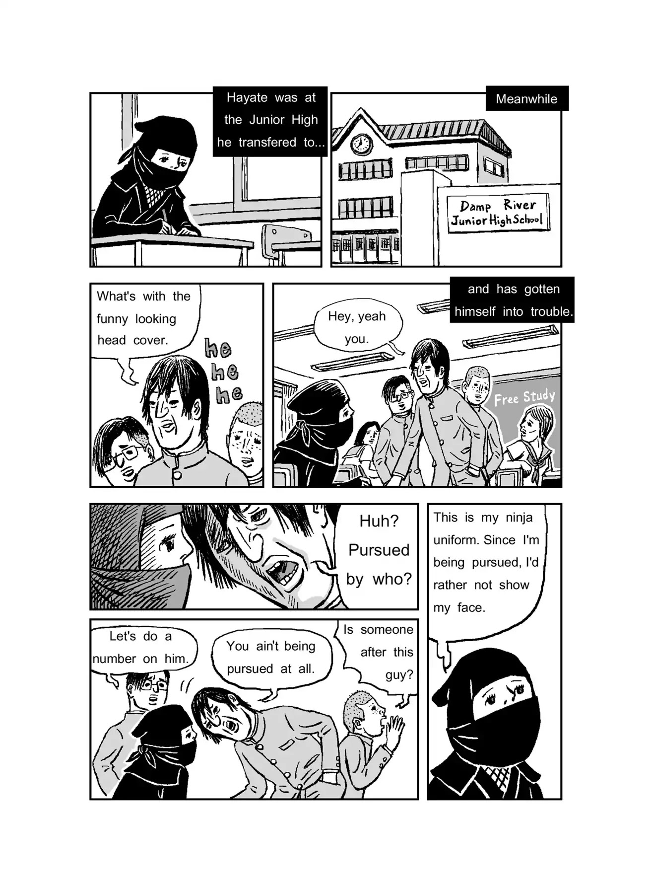 The Run-away Student NINJA HAYATE Chapter 0 page 65 - Vol.1