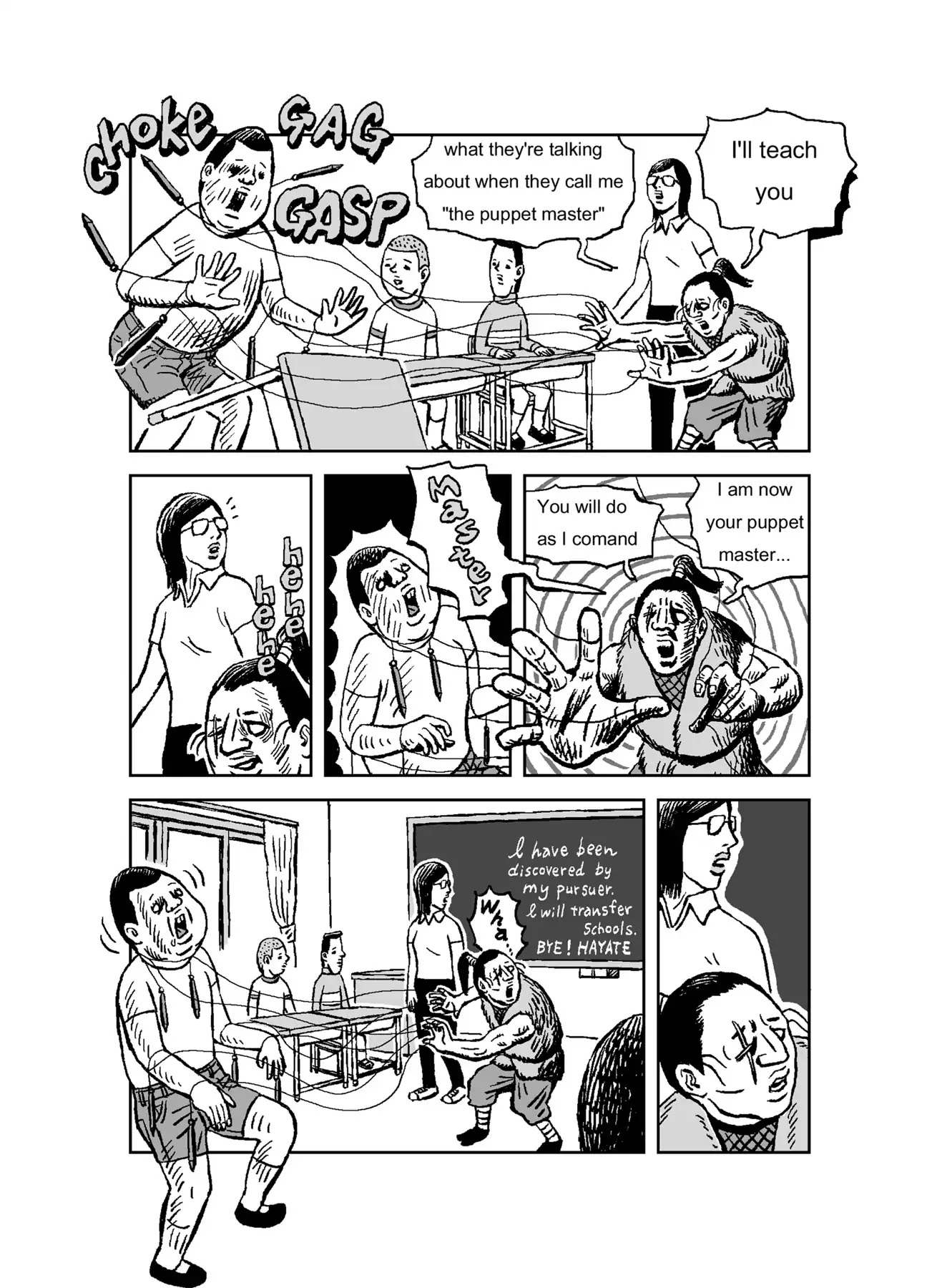 The Run-away Student NINJA HAYATE Chapter 0 page 7 - Vol.1