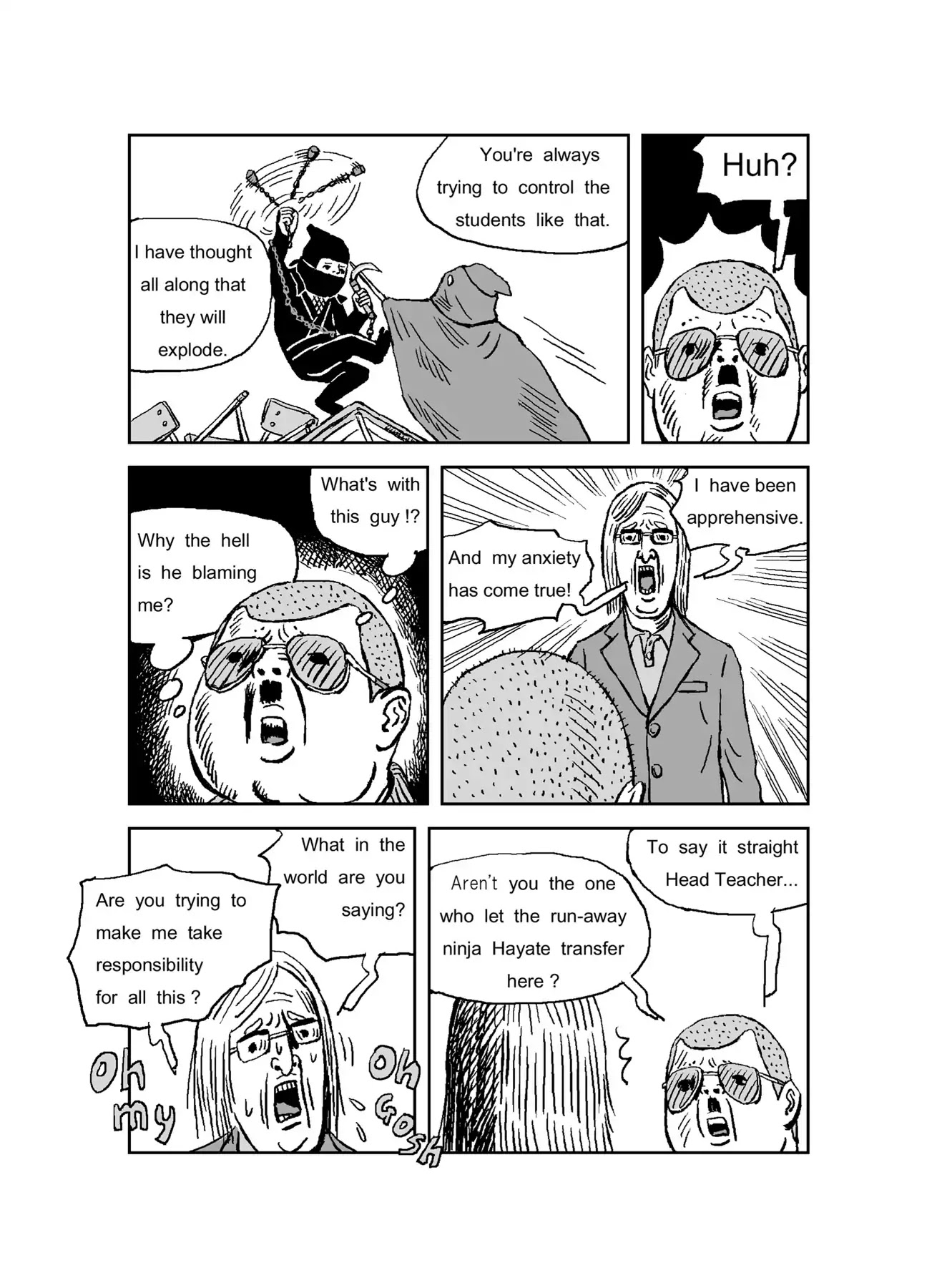 The Run-away Student NINJA HAYATE Chapter 0 page 70 - Vol.1