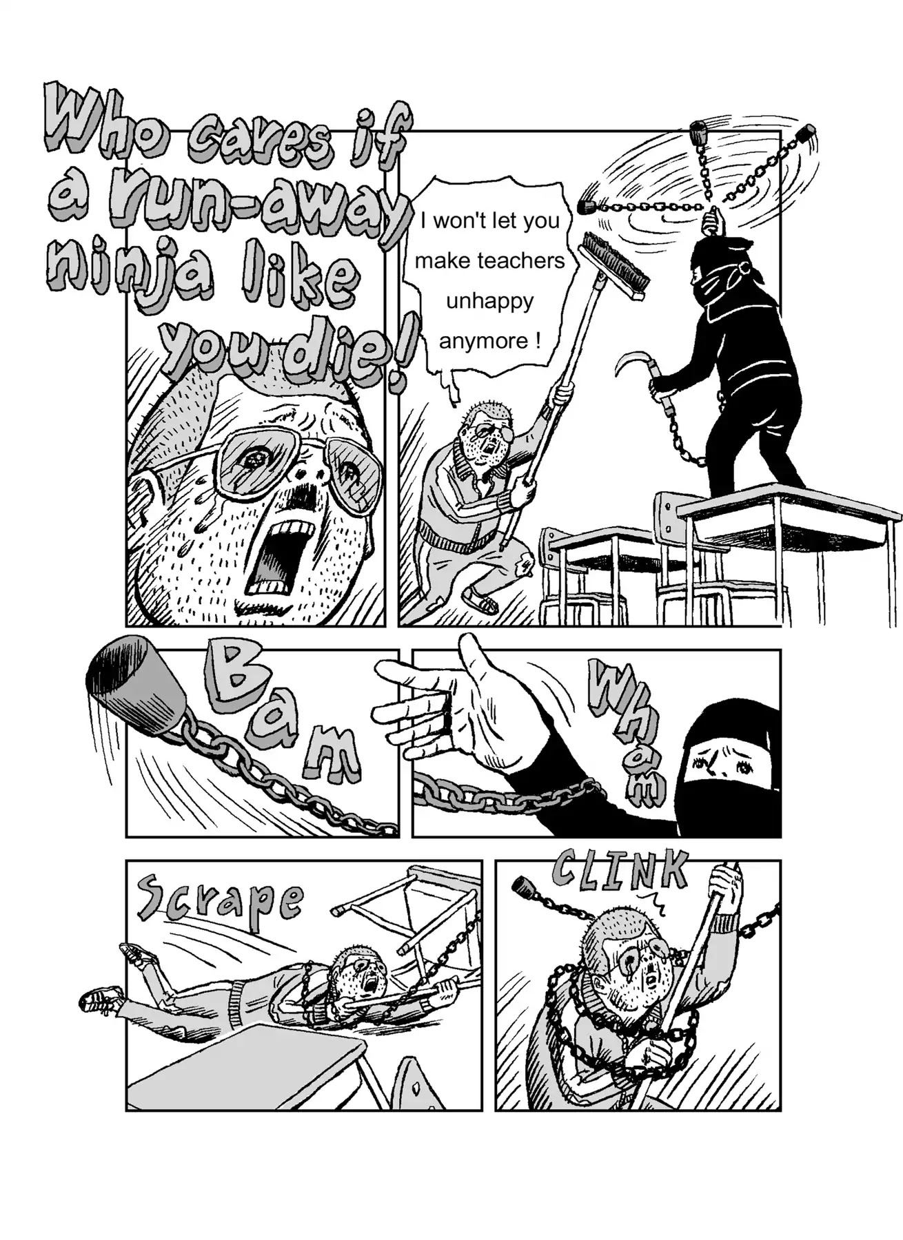 The Run-away Student NINJA HAYATE Chapter 0 page 77 - Vol.1
