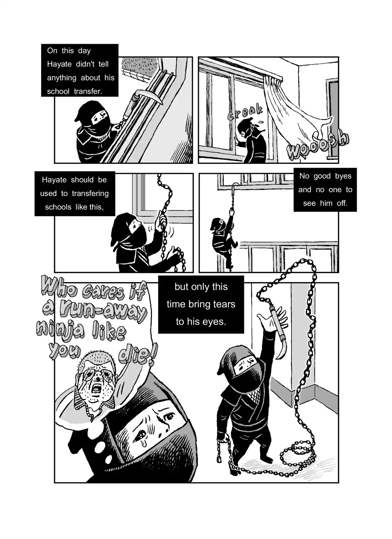 The Run-away Student NINJA HAYATE Chapter 0 page 79 - Vol.1