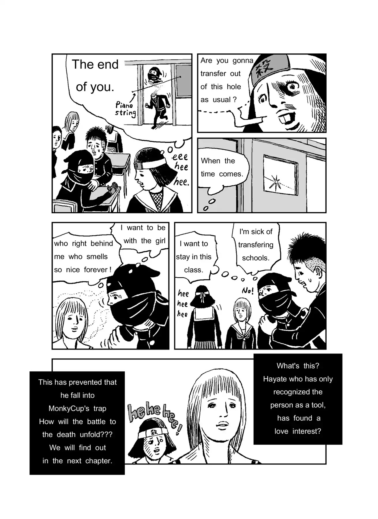 The Run-away Student NINJA HAYATE Chapter 0 page 85 - Vol.1