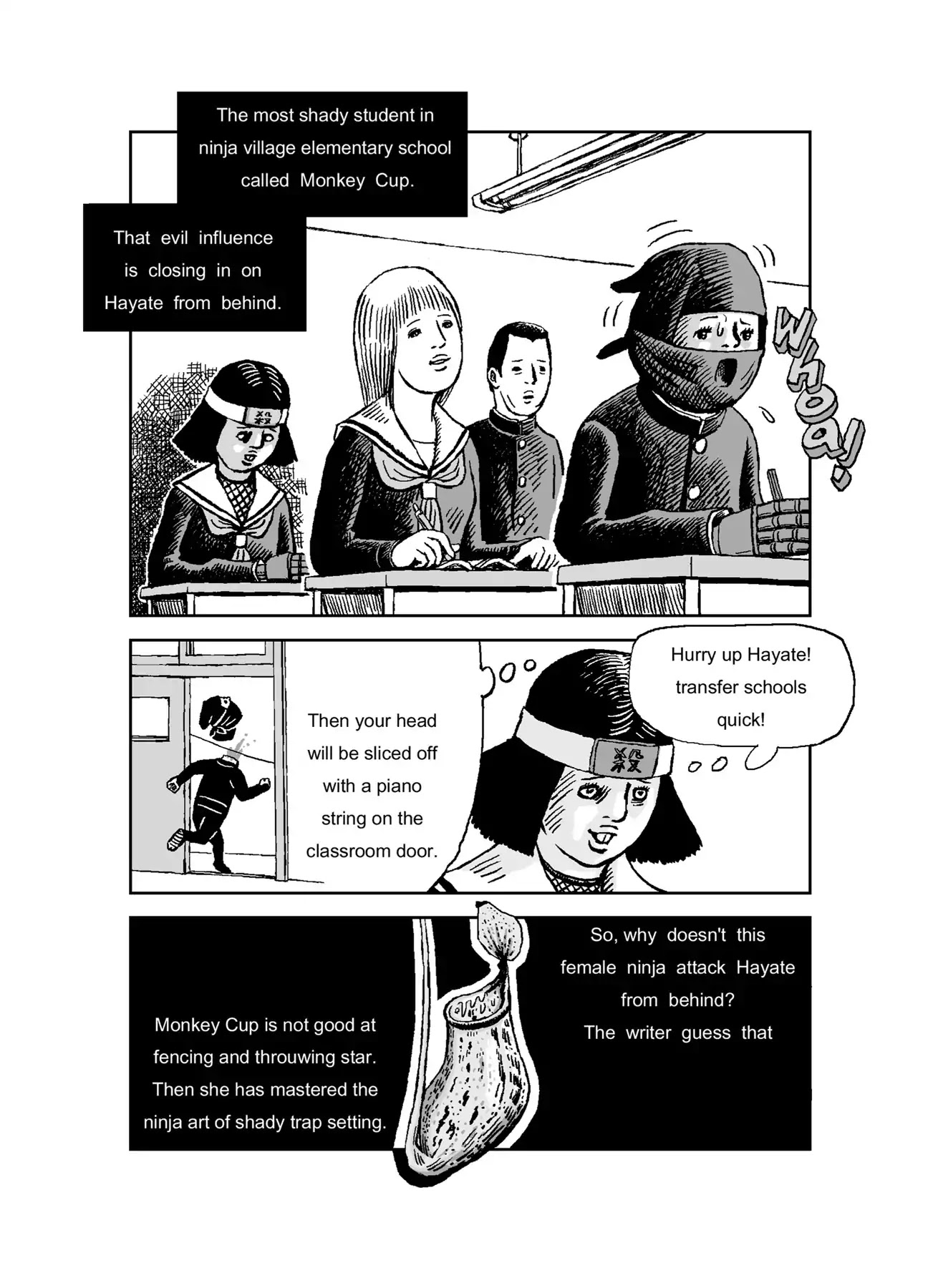 The Run-away Student NINJA HAYATE Chapter 0 page 86 - Vol.1