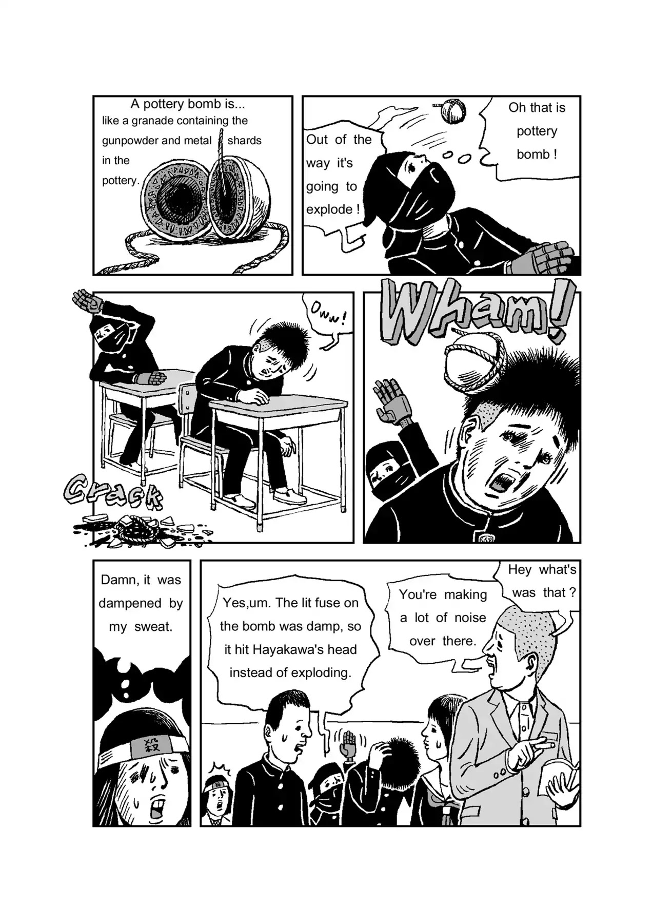 The Run-away Student NINJA HAYATE Chapter 0 page 88 - Vol.1