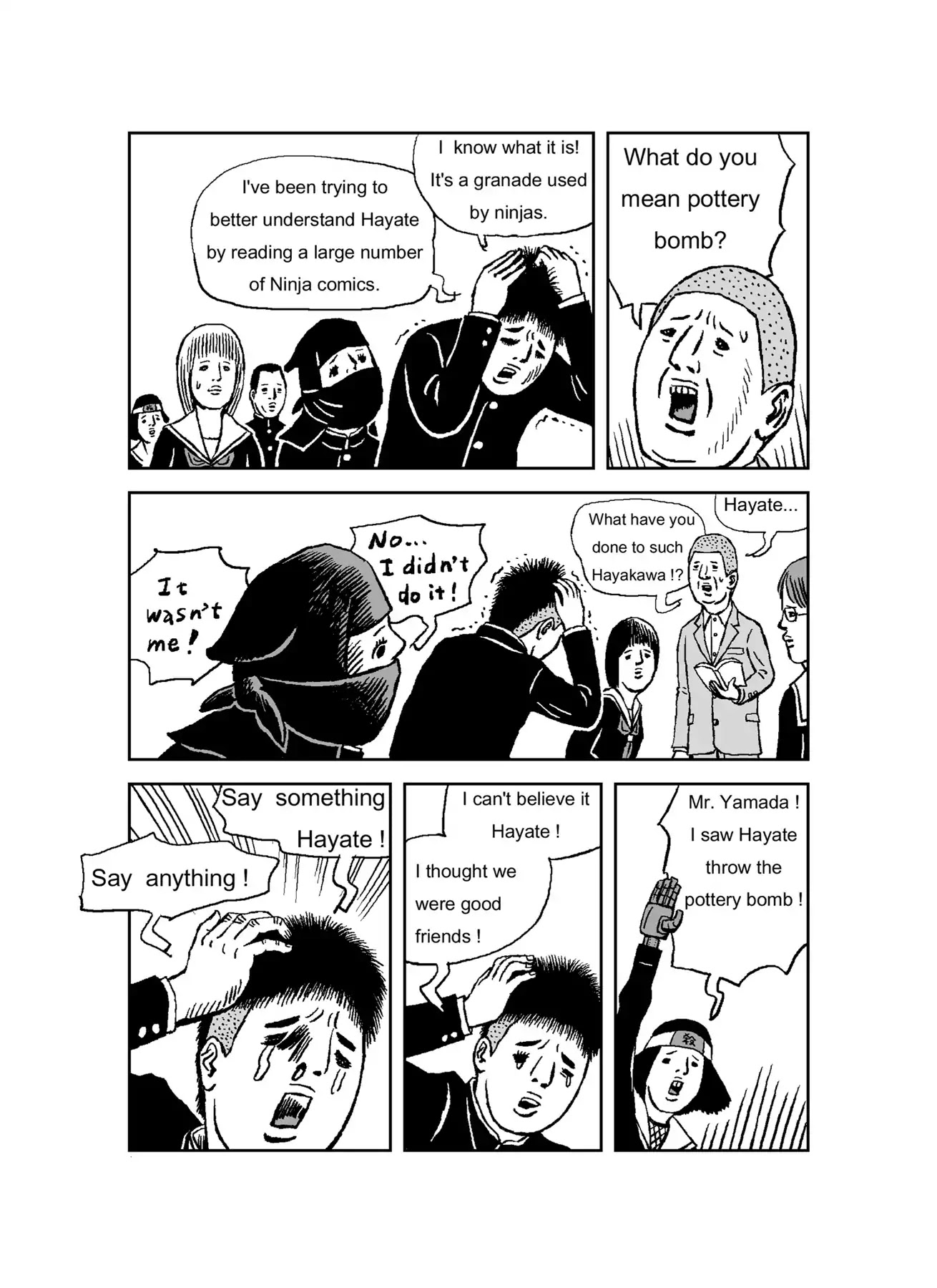 The Run-away Student NINJA HAYATE Chapter 0 page 89 - Vol.1