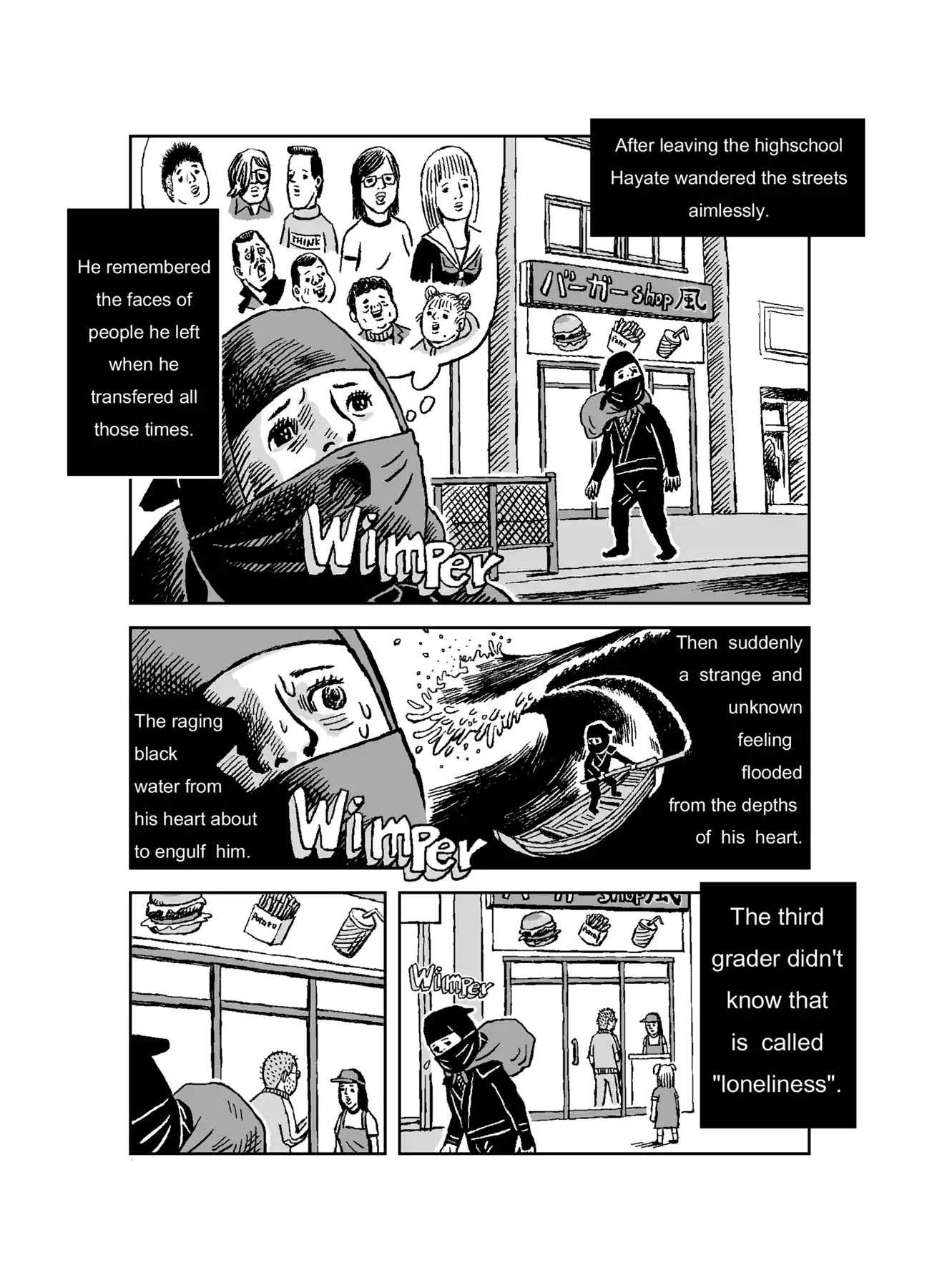 The Run-away Student NINJA HAYATE Chapter 0 page 92 - Vol.1