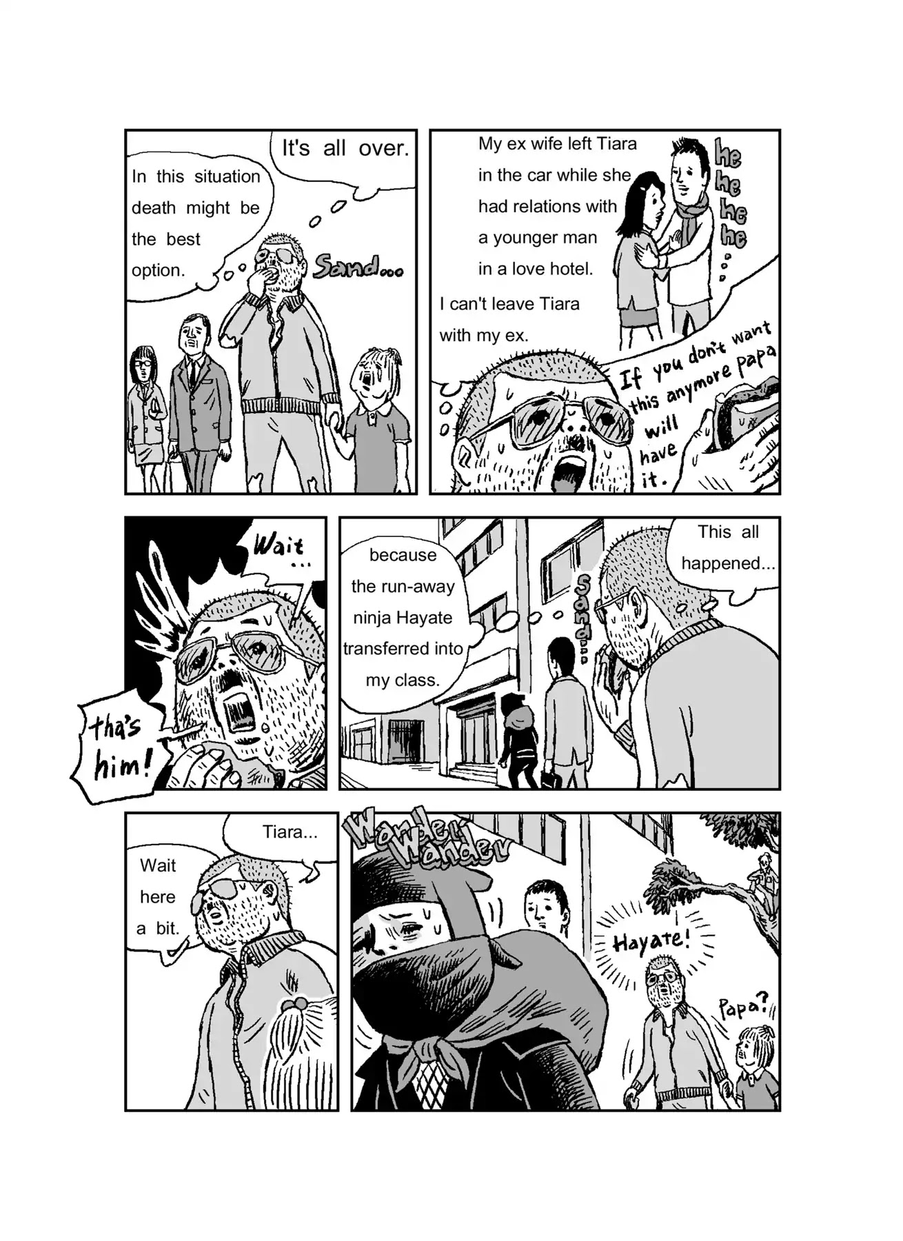 The Run-away Student NINJA HAYATE Chapter 0 page 95 - Vol.1