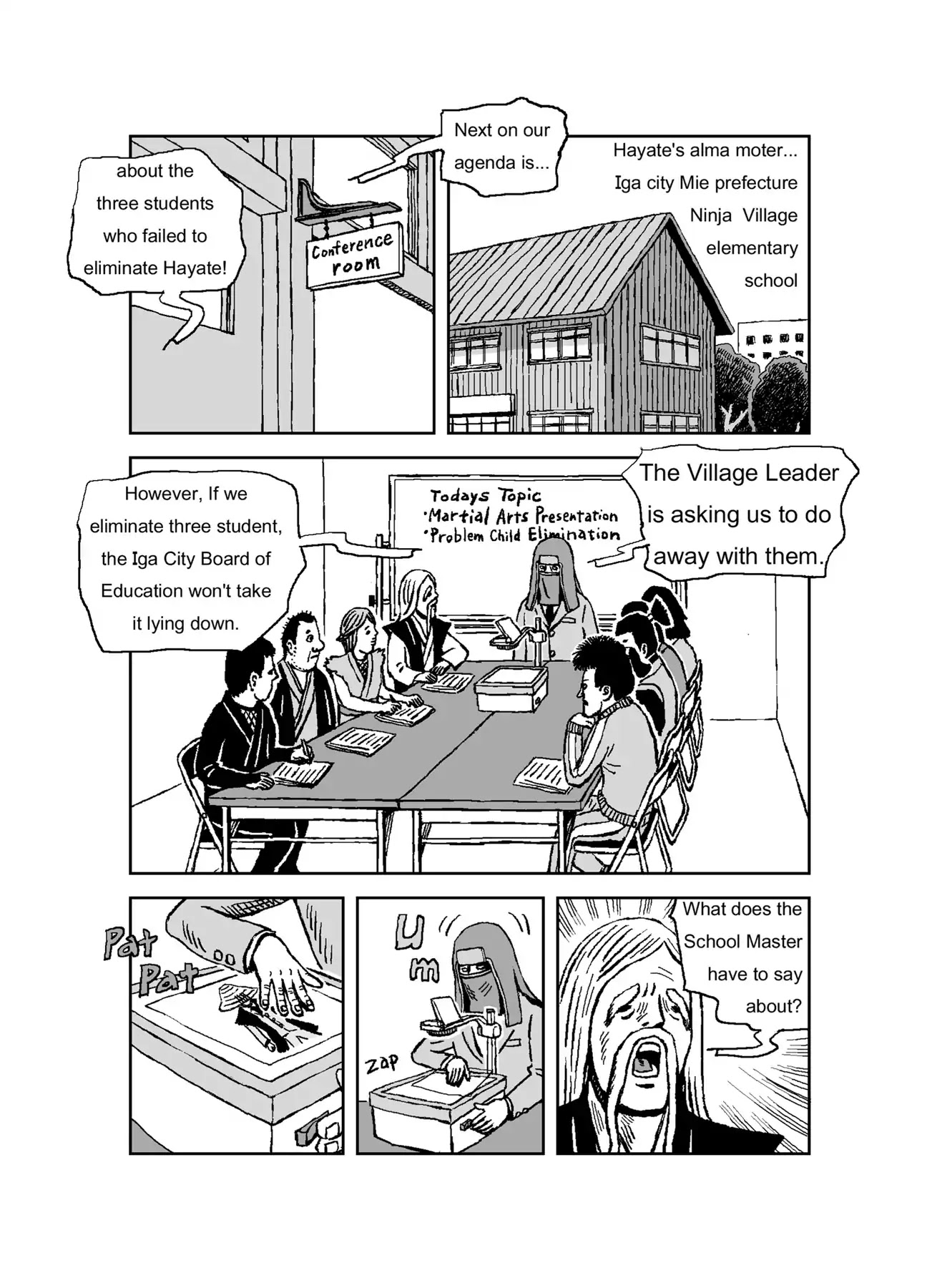 The Run-away Student NINJA HAYATE Chapter 0 page 98 - Vol.1