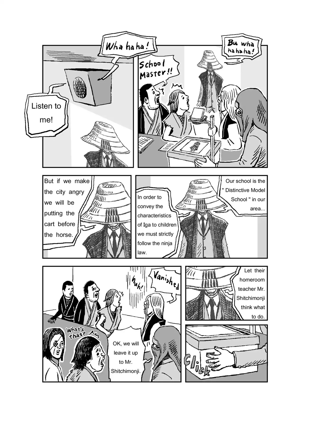 The Run-away Student NINJA HAYATE Chapter 0 page 99 - Vol.1