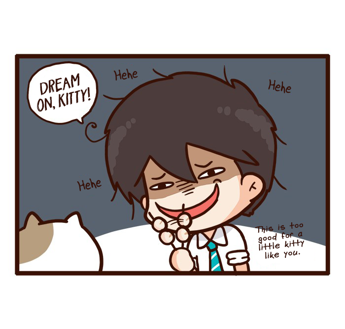 The Salary Man & Tofu the Funny Cat Chapter 1.2 page 24 - Chapter 1 v2 : Messy