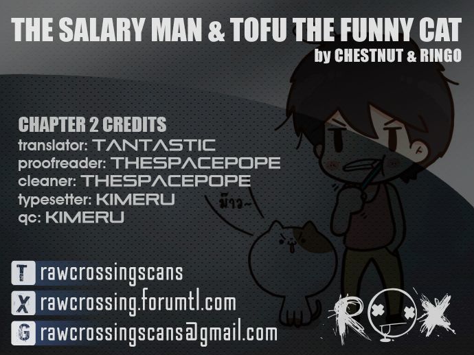 The Salary Man & Tofu the Funny Cat Chapter 2 page 1 - Chapter 2 : Bad Luck