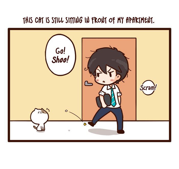 The Salary Man & Tofu the Funny Cat Chapter 2 page 8 - Chapter 2 : Bad Luck