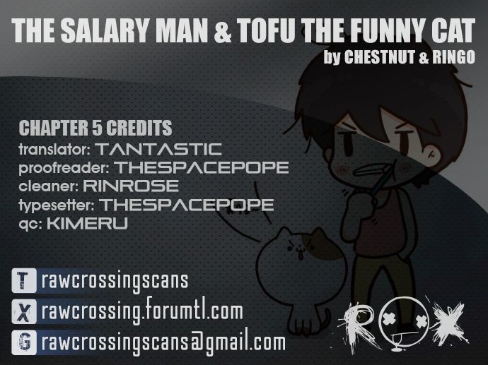 The Salary Man & Tofu the Funny Cat Chapter 5 page 1 - Chapter 5 : Luck On My Side