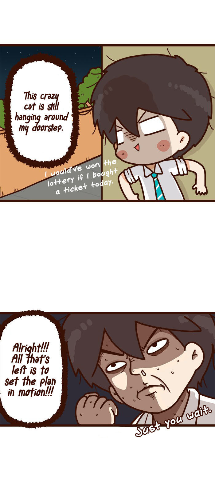 The Salary Man & Tofu the Funny Cat Chapter 6 page 7 - Chapter 6 : The Plan