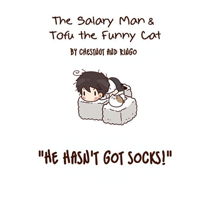 The Salary Man & Tofu the Funny Cat Chapter 8 page 4 - Chapter 8 : He hasn't got socks!