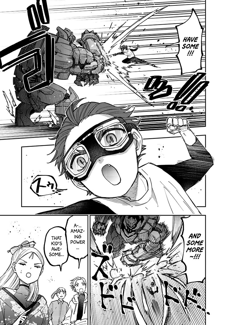 The Savior «Messiah» ~The former hero who saved another world beats the real world full of monsters~ Chapter 46 page 10 - Chapter 46: Fighting VS. The Anti S-Class Golem